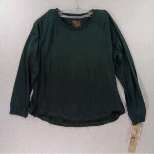 Muk Luks Shirt Women's Size XL  Black Long Sleeve New *